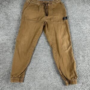 Hawk Pants Mens Medium Jogger Stretch Drawstring Casual Elastic Waist